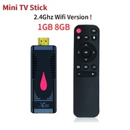 [ZESSZ] mini fire TV Stick 4K X96 S400 Smart Android 10 TV Box Allwinner H313 2.4G Wifi 4K 60fps Med