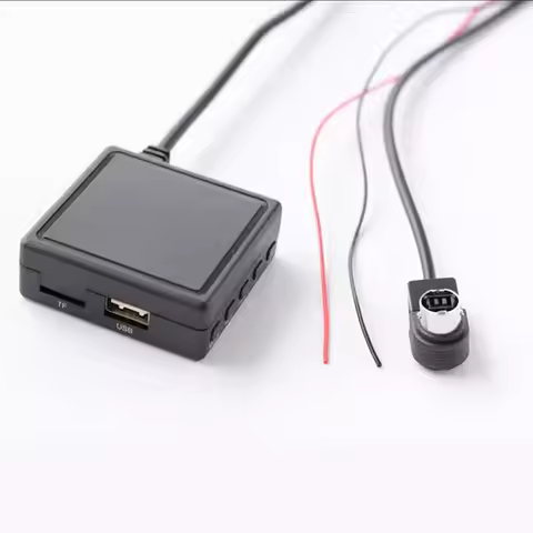 Bluetooth AUX USB Cable Adapter Audio MIC Microphone For Alpine Ai-NET JVC KS-U58 PD100 U57 Alpine J