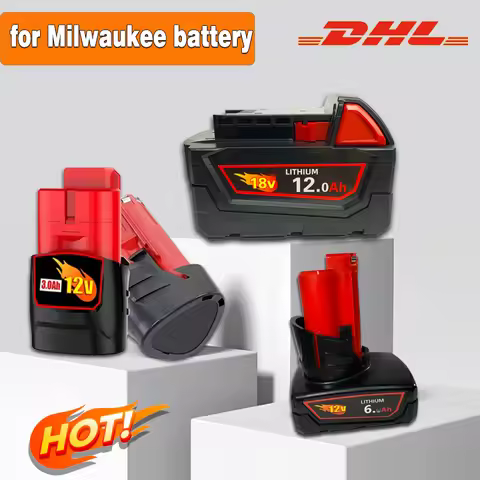 for Milwaukee Compatible with Milwaukee M12-18FC charger 48-11-1815 M18 M12 power tool wrench impact
