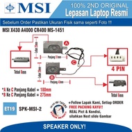 ET19 SPK-MSI-2 MSI X430 A4000 CR400 MS-1451 LAPTOP SPEAKER