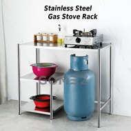 GOMEZ Stainless Steel Kitchen Stove Rack / Gas Rack / Cooking Table / Multipurpose / Rak Dapur / Rak