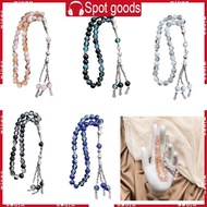 WIN 33 Cracked Glass Beads Rosary Zikr Masbaha Beads for Muslims Devotional Practices