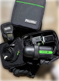 Phottix Indra500LC 影樓燈2套＋LASSO 引閃 (CANON) ｜500W HSS TTL Studio Light And Battery Pack 影樓燈和電池組套裝