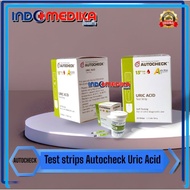 Strip Asam Urat Autocheck Uric Acid Autocheck Refill Asam Urat