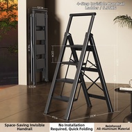AOPENG | Safe Aluminum Ladder 4 Steps