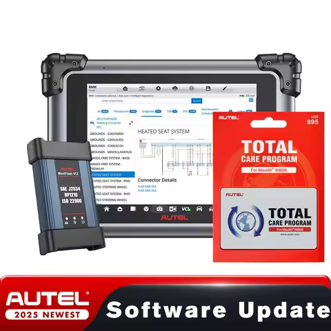Autel Elite/Elite II Pro/Ultra Lite/Ultra/Ultra ADAS/Maxisys/Maxisys Pro 1-Year Online System Update