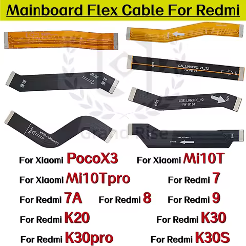 Main Board Connection Connector Ribbon Flex Cable Replacement for Xiaomi PocoX3 Mi10T Mi10Tpro Redmi