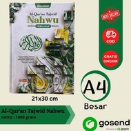 [Ready] Al-Qur'An Tajwid Nahwu Perhuruf Ukuran A4 | Al Quran Al Qosbah