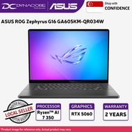 ASUS ROG Zephyrus G16 GA605KM-QR034W (AI7 350/32/1/5060-8/16"2.5KOLED240) 2 YEARS WARRANTY