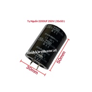 Power Capacitor 2200UF 250V Large Body Size 35x50
