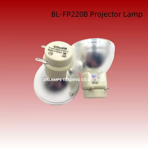 BL-FP220B Projector Lamp/Bulbs P-VIP 220/0.8 E20.9 For EH400 EH400+ W400 W400+ X400 X400+ Optoma Pro