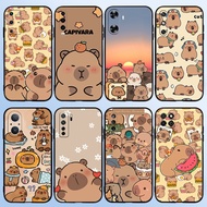 F3J Creative cartoon cute Capybara for Huawei Nova 2i 2 Lite 3 3i 4E 5i 5T 7 10 SE 8i Y61 TPU soft s
