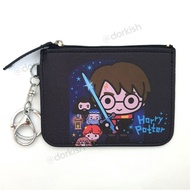 Harry Potter Hagrid Dumbledore Ron Hermoine Ezlink Card Pass Holder Coin Purse Key Ring