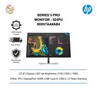 HP Series 5 Pro 23.8 inch FHD USB-C Monitor - 524pu 9D9V7AA#AB4