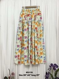 VIRAL SKIRT BKK BANGKOK BY LAQUE STORE / SKIRT BECORAK / MOSCREPE BERCORAK