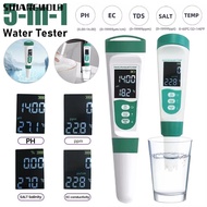 SIJIANGGMLD Water Tester, Digital LCD Screen Water Quality Tester, Portable Waterproof 5 in1 TDS Tes