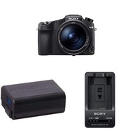 Sony Cyber‑Shot RX10 IV with 0.03 Second Auto-Focus & 25x Optical Zoom with NP-FW50 Lithium-Ion 1020