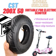 CST tire 200x50 outer tire inner tube small  electric scooter