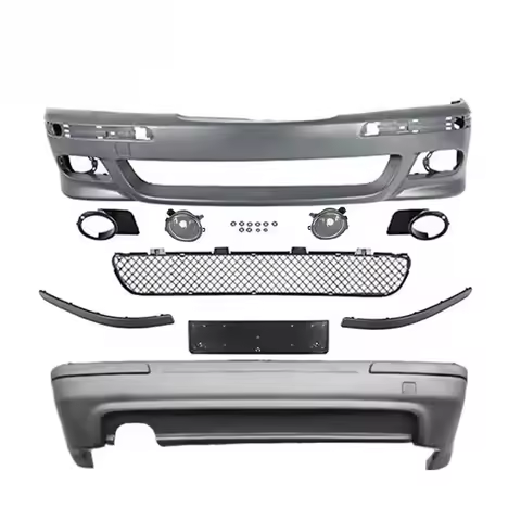 New Arrival Car Body Kit forBody Kit 5 Series E39 Upgrade M5 Style Front Bumper Rear Bumper E39 Body