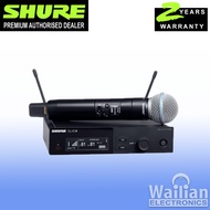 Shure SLXD 24/B58 Digital Wireless Handheld Vocal Microphone System with Shure BETA58A Capsule UHF