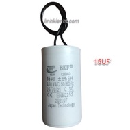 Capacitor CBB60 15uf 450VAC starter capacitor