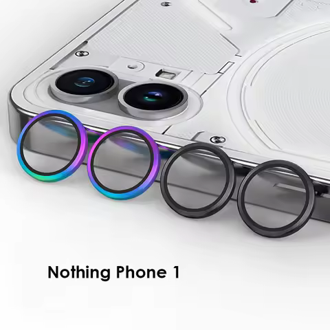 For Nothing Phone 1 Phone1 Lens Ring Tempered Glass for Nothing Phone1 Multicolour Camera Lens Prote