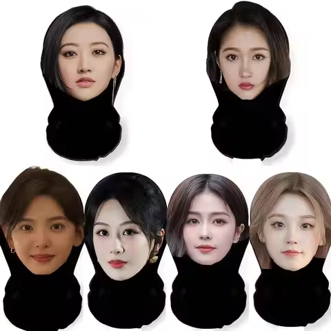 Topeng Muka 3D Bintang Lucu Penuh Wajah: Ringan Dan Bernafas—pilihan Sempurna Untuk Permainan Perana
