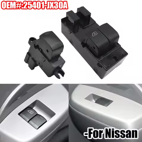 New Power Window Lifter Switch Button For Nissan NV200 HR16DE 1.6L L4 2009-2015 25401-JX30A 25401JX3
