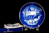 稀有盒裝Royal Copenhagen皇家哥本哈根1995年聖誕紀念盤