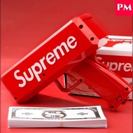 Ready Stock - Supreme Cash Cannon & Money Gun - Mainan Pistol Wang Kertas - Cash Rain
