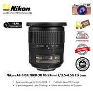 Nikon AF-S DX NIKKOR 10-24mm f/3.5-4.5G ED Lens ( 1 Year Warranty )