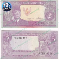 Uang Kuno 5 Rupiah 1960 Seri Soekarno UNC