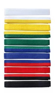 跆拳道柔道色帶 Takwundao belts