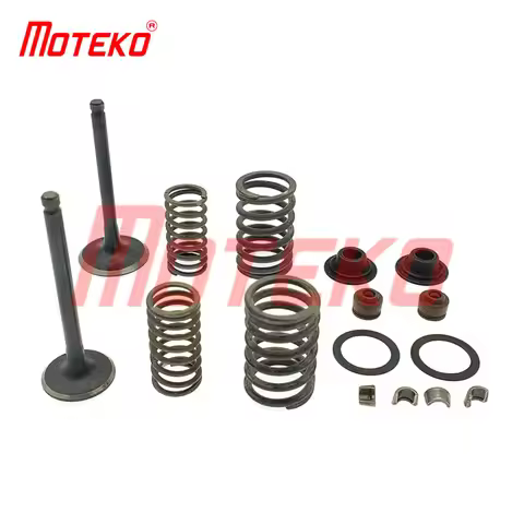 BX22090075 INTAKE AND EXHAUST VALVE COMP. WITH ACCESSORIES FOR YX140 1P56FMJ IN. 66X27X5MM EX. 65X23
