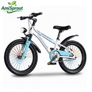 (Warranty) Mountain Bike For Kids 16/18inch Kids Bike Steel Frame Cycling Bike Disc Brake Bike