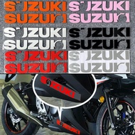 Reflective Suzuki Logo Sticker Motorcycle Side Decal Waterproof Motorcycle Accessories