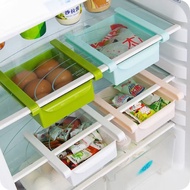 Fridge Drawer Organizer Food Containers Pull-Out Refrigerator Storage Box Fridge Shelf Holder Drawer