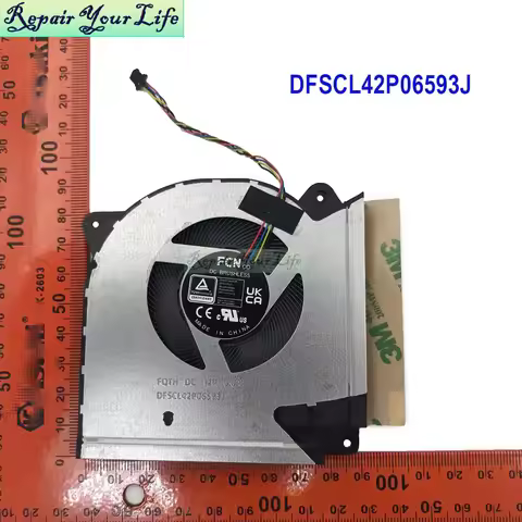 CPU GPU Fan Cooling For ASUS ROG Strix Scar 17 G733PZ G733PY G733PYV G733 Gaming Notebook Cooler 13N