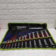 PTR KUNCI RING PAS TEKIRO 8-32 MM 14 PCS / KUNCI RING PAS SET TEKIRO