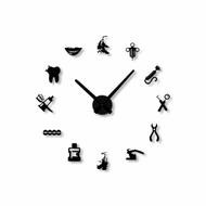 Giant Dentist Wall Clock - Unique custom Clock