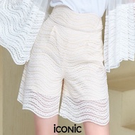 iCONiC LUST PANTS 7102-7105 Shorts Lace Cream Color