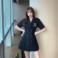 Clothes Short Mini Woman Dress Black Blazer Embroidery Dresses for Women 2023 Formal Occasion Xxl Summer Trendy Aesthetic Sale X