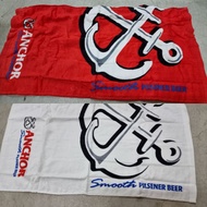 Anchor beer face towel