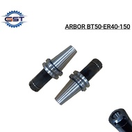 ARBOR BT50 ER40 150 collet Chuck ER 40 Milling cnc BT50 length 150mm TST Taiwan standard