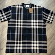 🤣 雙11到了，我的理智正式下線 💸【BURBERRY 巴寶莉】經典格紋短袖T恤 深藍(下單前須先私訊)