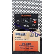 Ready JT MULTI MONTANA ADAPTOR 5 AMPERE 1.5 ; 3; 6; 7.5 ; 9 ; 12 VOLT