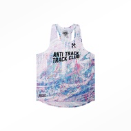 Geuwatt Anti Track Track Club Race Singlet - White Soil