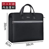 Bag Canvas Men a4 Women Briefcase Zipper File Portable File Business Office Bag Briefcase