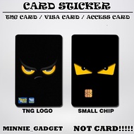 [ Emoji ] Touch n Go Card Sticker Cover TNG / MASTER / VISA / CREDIT/ DEBIT CARD