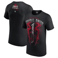 Men's Black Roman Reigns OTC1 Tribal Chief T-Shirt